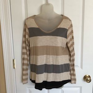 J Jill Striped Top.